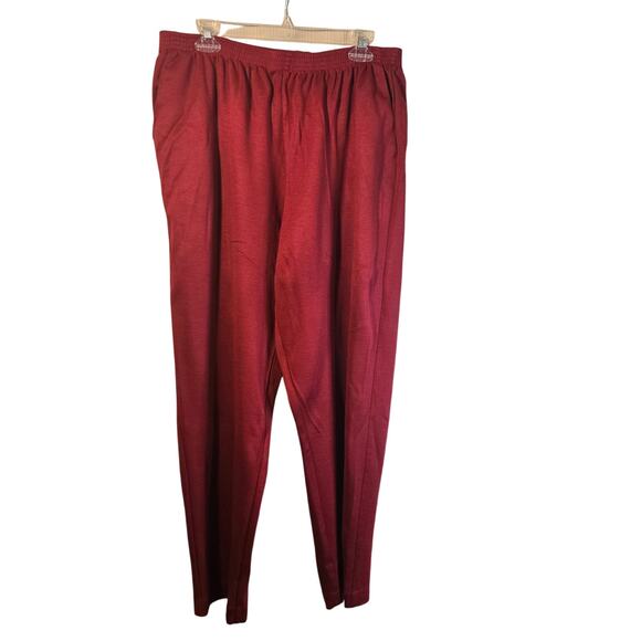 Vintage NWT Alfred Dunner Trousers – Size 18W | Rich Red [0392] - Picture 2 of 9